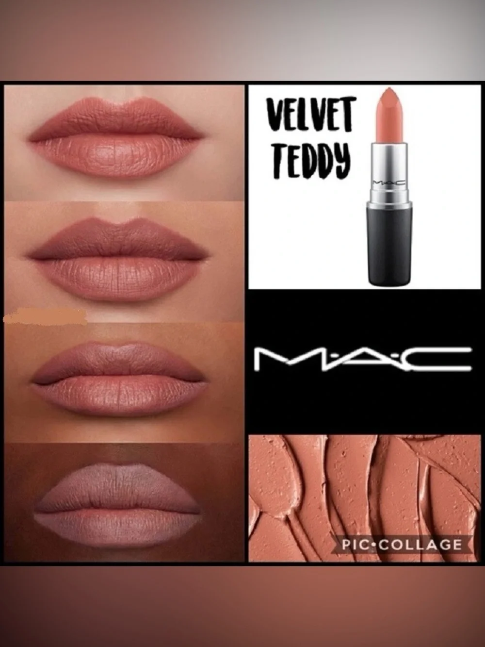 Brand new! MAC Cosmetics Lipstick Set 6 mini lipsticks in pinks, nudes, red.